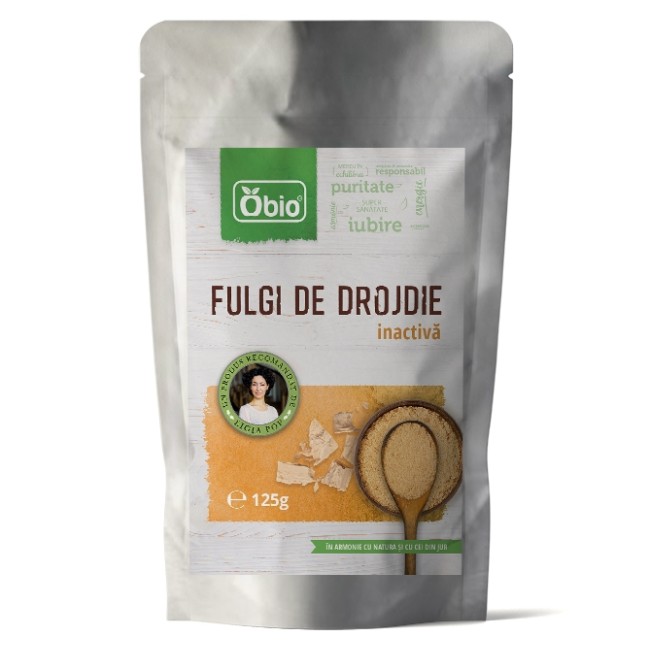 Fulgi de drojdie inactiva 125g OBIO