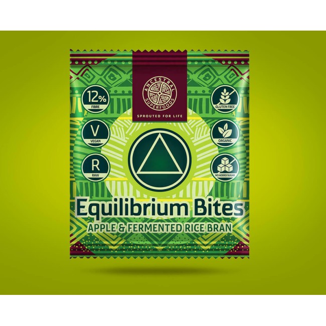 Equilibrium Bites gustare fara gluten raw bio 40g