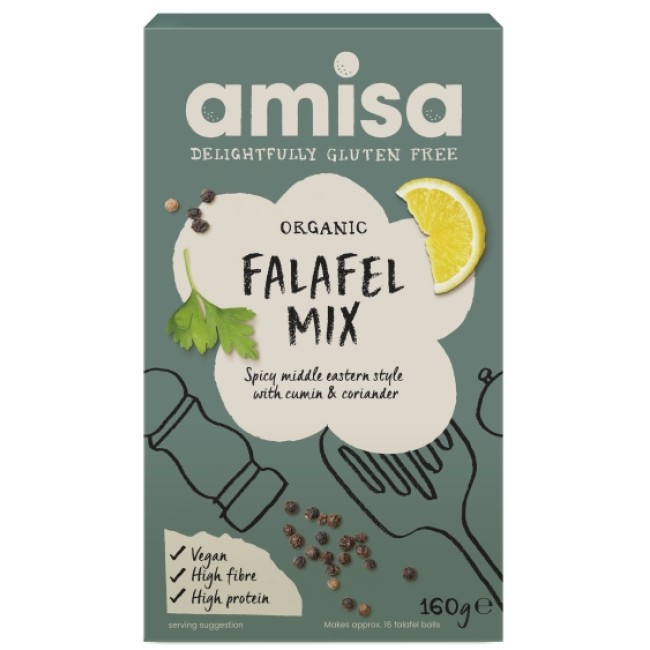 Mix pentru falafel fara gluten eco 160g AMISA