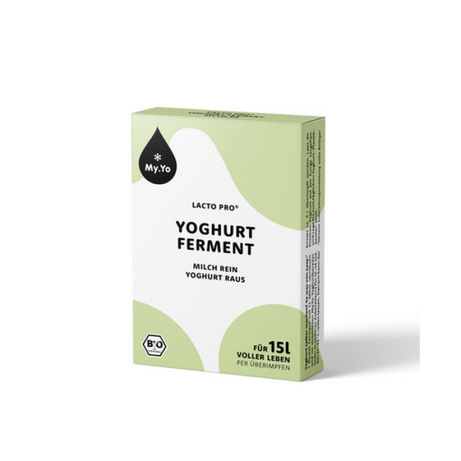 Ferment probiotic pentru iaurt bio LACTO PRO 15g My.Yo