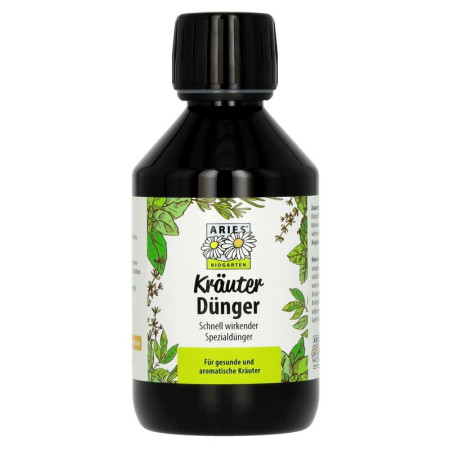 Fertilizant de origine vegetala pentru ierburi aromatice ecologic 250ml Aries