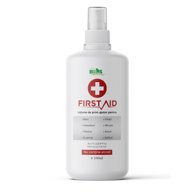 First Aid, lotiune de prim ajutor, 100ml, Bios Mineral Plant