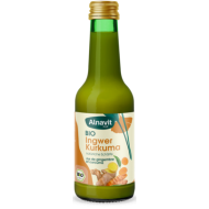 Suc de ghimbir si turmeric bio 200ml Alnavit