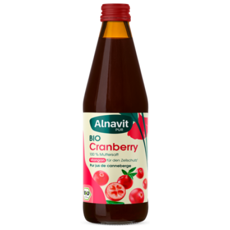 Suc de merisoare bio 330ml Alnavit