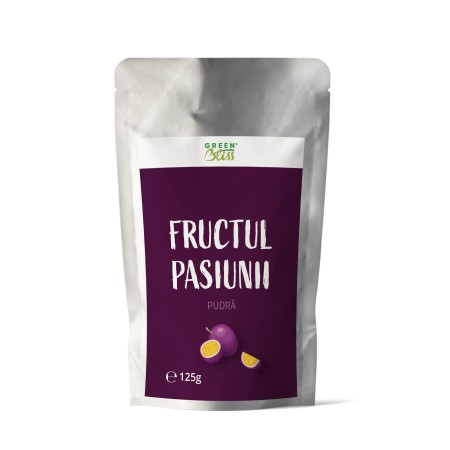 Fructul pasiunii pulbere 125g Green Bliss Fructul pasiunii pulbere 125g Green Bliss