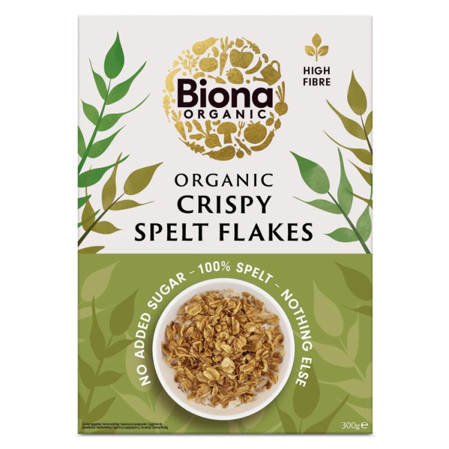 Fulgi de spelta crispy bio 300g Biona