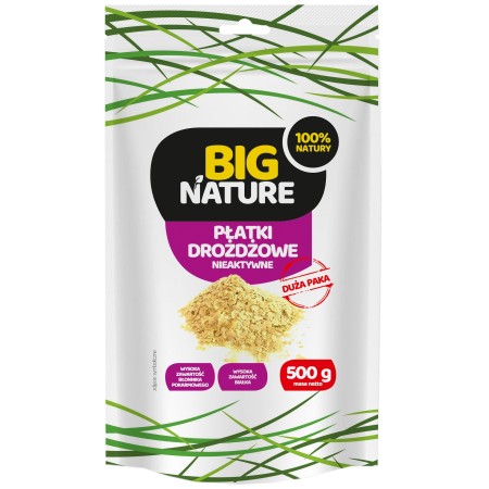 Fulgi de drojdie inactiva 500g Big Nature Fulgi de drojdie inactiva 500g Big Nature