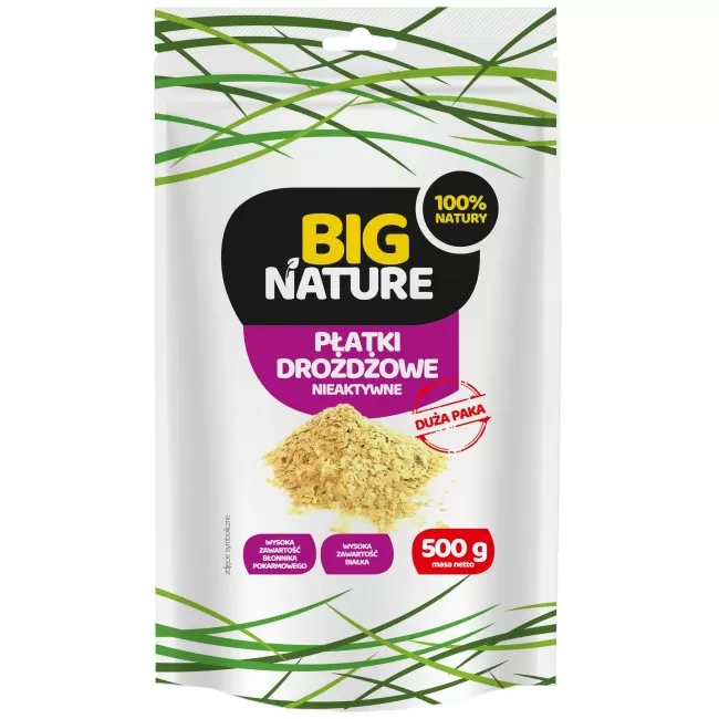 Fulgi de drojdie inactiva 500g Big Nature Fulgi de drojdie inactiva 500g Big Nature