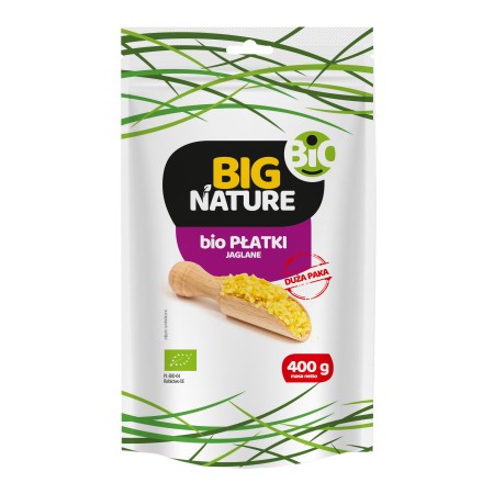 Fulgi de mei bio 400g Big Nature Fulgi de mei bio 400g Big Nature