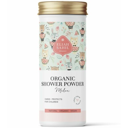 Gel de dus pudra pentru copii - pepene galben bio 90g Eliah Sahil Gel de dus pudra pentru copii - pepene galben bio 90g Eliah Sahil
