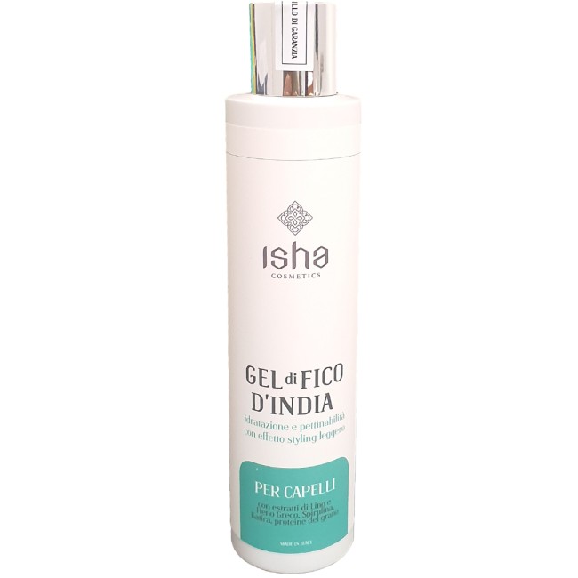 Gel pentru par cu ulei de cactus indian, 200ml, Isha Gel pentru par cu ulei de cactus indian, 200ml, Isha