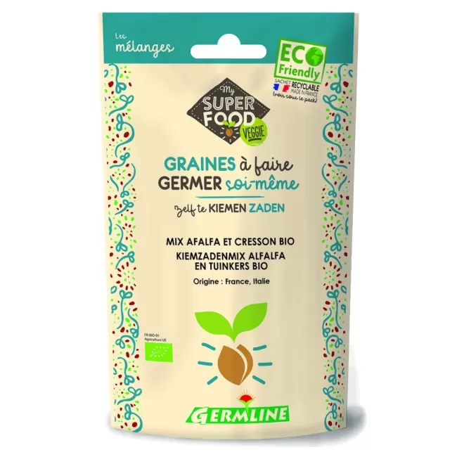 Alfalfa si creson pt. germinat eco 150g Germline Alfalfa si creson pt. germinat eco 150g Germline