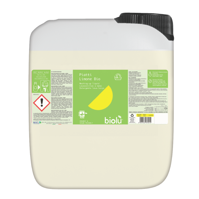 Biolu detergent ecologic pentru spalat vase 5L