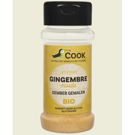 Ghimbir macinat bio 30g Cook Ghimbir macinat bio 30g Cook
