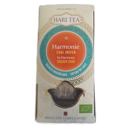 Ceai premium Hari Tea - In Harmony - golden chai bio 10dz Ceai premium Hari Tea - In Harmony - golden chai bio 10dz