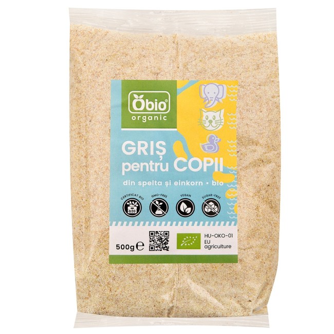 Gris pentru copii eco 500g OBIO