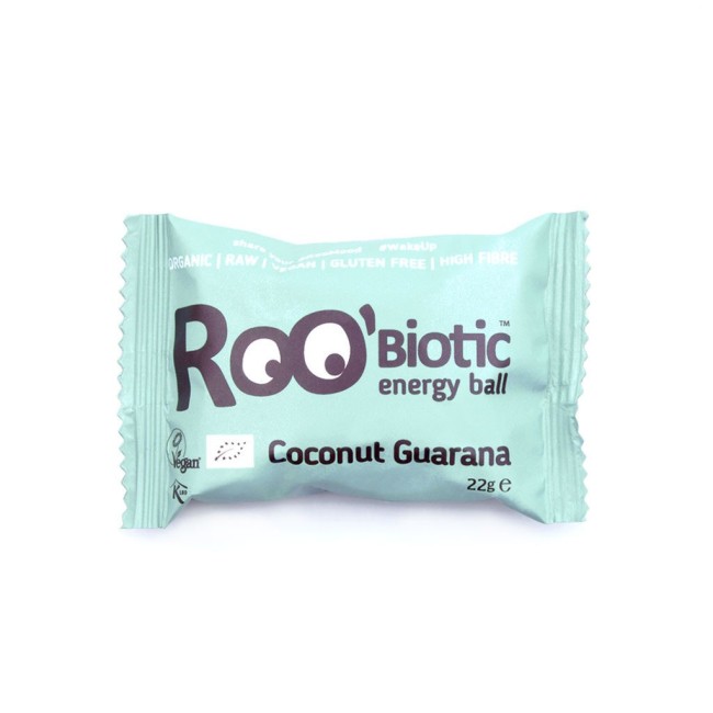 ROOBIOTIC cu cocos si guarana eco 22g