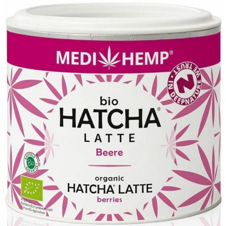 Hatcha latte cu fructe, bio, 45g Medihemp Hatcha latte cu fructe, bio, 45g Medihemp
