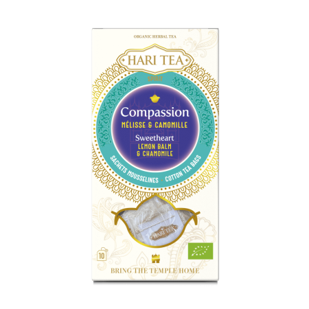 Ceai premium Hari Tea - Sweetheart - tei si musetel bio 10dz Ceai premium Hari Tea - Sweetheart - tei si musetel bio 10dz