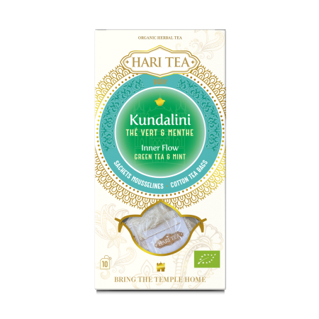 Ceai premium Hari Tea - Inner Flow - ceai verde si menta bio 10dz Ceai premium Hari Tea - Inner Flow - ceai verde si menta bio 10dz