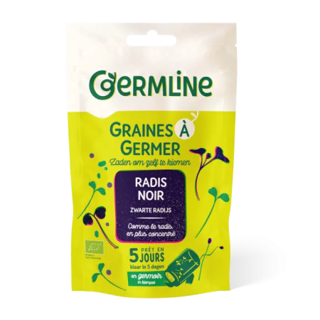 Ridiche neagra pentru germinat eco 150g Germline Ridiche neagra pentru germinat eco 150g Germline