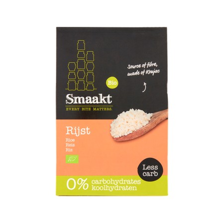 Inlocuitor de orez din konjac, bio, 200g, Smaakt Inlocuitor de orez din konjac, bio, 200g, Smaakt