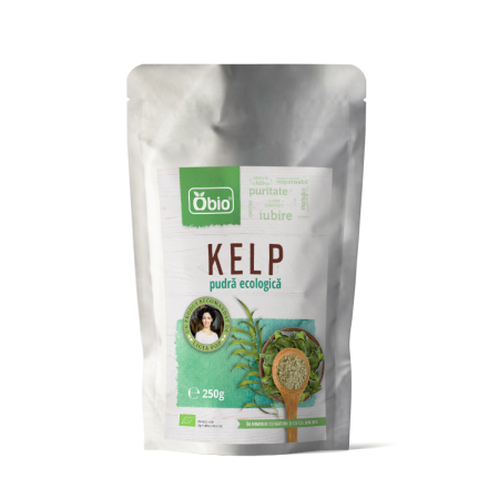 Kelp pulbere raw 250g OBIO
