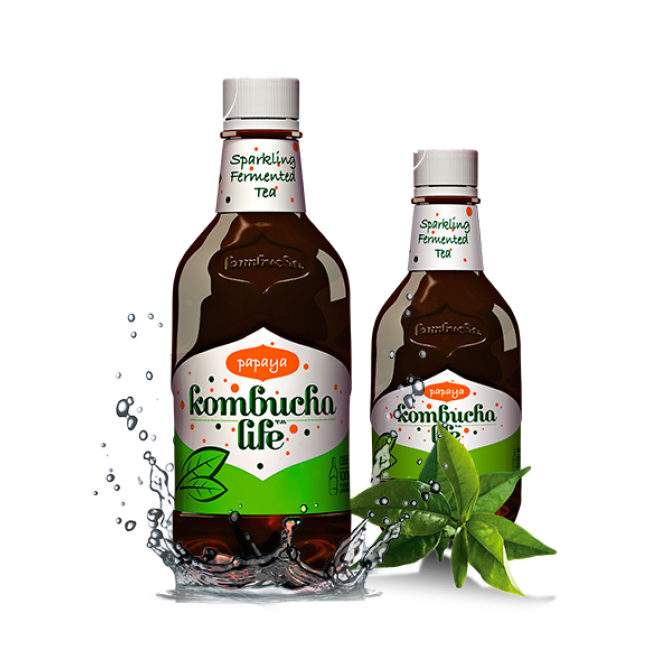 Kombucha Life cu papaya 500ml Kombucha Life cu papaya 500ml