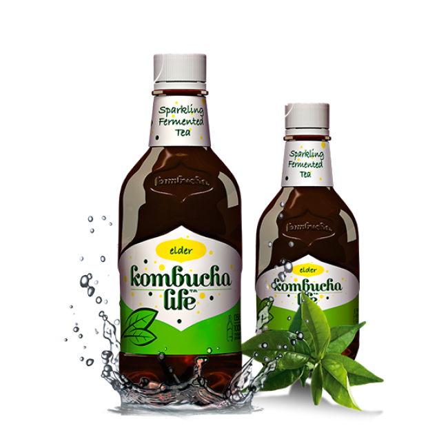 Kombucha Life cu flori de soc 500ml