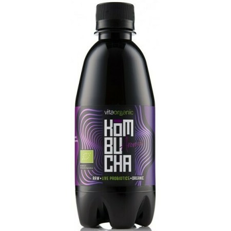 Kombucha cu aronia bio 330 ml Vita Organic Kombucha cu aronia bio 330 ml Vita Organic