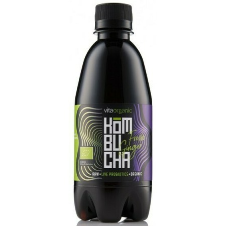 Kombucha cu ghimbir bio 330 ml Vita Organic Kombucha cu ghimbir bio 330 ml Vita Organic