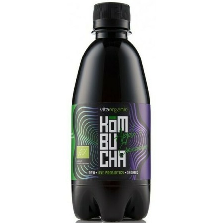 Kombucha cu mere si scortisoara bio 330 ml Vita Organic Kombucha cu mere si scortisoara bio 330 ml Vita Organic
