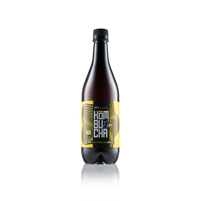 Kombucha cu soc, bio, 750 ml, Vita Organic Kombucha cu soc, bio, 750 ml, Vita Organic