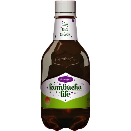 Kombucha life cu ghimbir ECO 330ml Kombucha life cu ghimbir ECO 330ml