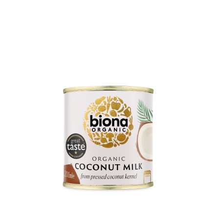 Lapte de cocos eco 200ml BIONA Lapte de cocos eco 200ml BIONA