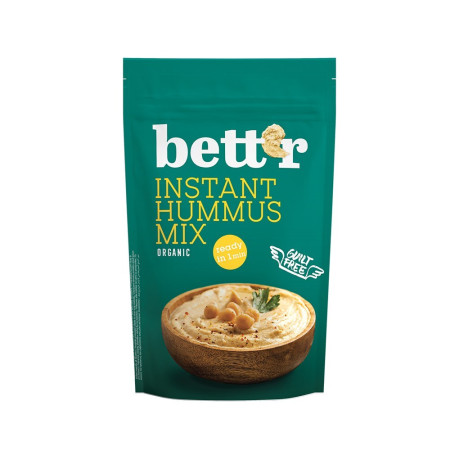 Mix pentru hummus instant bio 200g Bettr Mix pentru hummus instant bio 200g Bettr