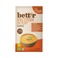 Supa proteica instant cu linte, bio, 30g, Bettr