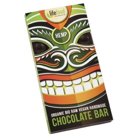 Lifefood ciocolata cu seminte de canepa raw eco 70g