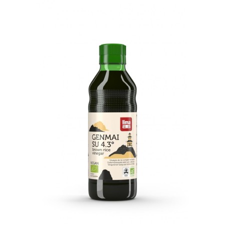 Genmai Su Otet Din Orez Brun Eco 250ml  Lima Genmai Su Otet Din Orez Brun Eco 250ml  Lima