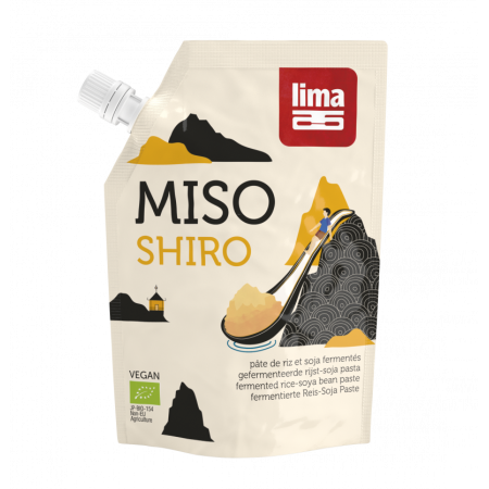 Shiro miso pasta eco 300g LIMA Shiro miso pasta eco 300g LIMA