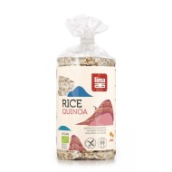 Rondele de orez expandat cu quinoa eco 100g  Lima