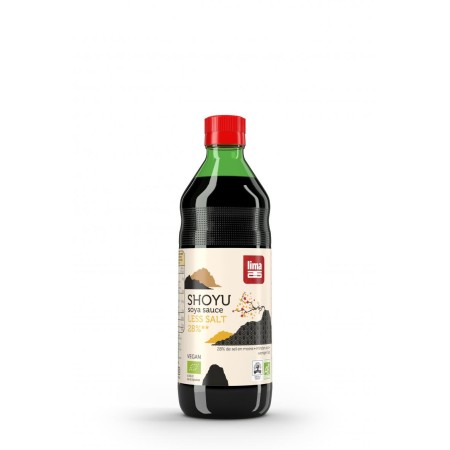 Sos De Soia Shoyu Eco Cu Continut Redus De Sare 250ml  Lima Sos De Soia Shoyu Eco Cu Continut Redus De Sare 250ml  Lima