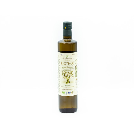 Ulei de masline extravirgin Liophos bio 750ml Stamatakos