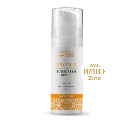 Lotiune protectie solara pentru fata, SPF 50, bio, 50ml, Wooden Spoon Lotiune protectie solara pentru fata, SPF 50, bio, 50ml, Wooden Spoon