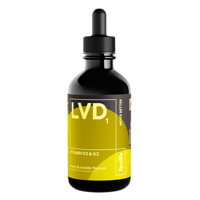 Lipolife -  LVD1 Vitamina D3 si K2 lipozomala 60ml