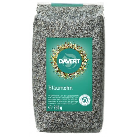 Seminte de mac bio 250g DAVERT Seminte de mac bio 250g DAVERT