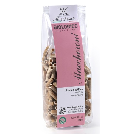 Paste maccheroni din ovaz fara gluten eco 250g Marchesato Paste maccheroni din ovaz fara gluten eco 250g Marchesato