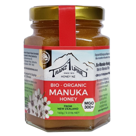 Miere de Manuka MGO 300 eco 140g TranzAlpine Miere de Manuka MGO 300 eco 140g TranzAlpine