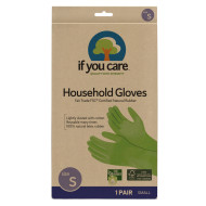 Manusi din cauciuc natural, uz casnic, marimea S, If You Care