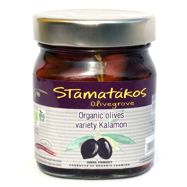 Masline Kalamata bio 290g Stamatakos Masline Kalamata bio 290g Stamatakos